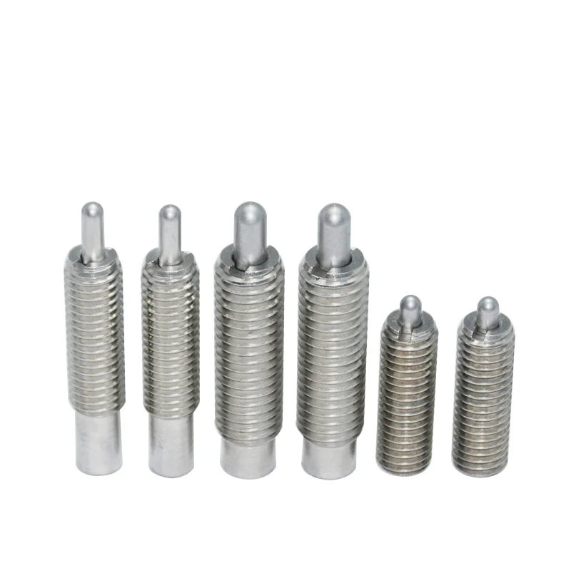 1pcs  Stainless steel spring plunger 304 wave ball screw wave screw ultra light load positioning pin set bolt