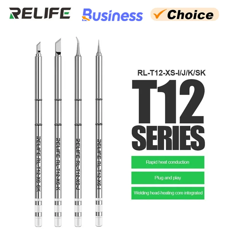 RL-T12-XS-I/J/SK/K Soldering Iron Tips for Hakko FX951 STC AND STM32 OLED Soldering Station Rapid Heat Conduction Welding Head