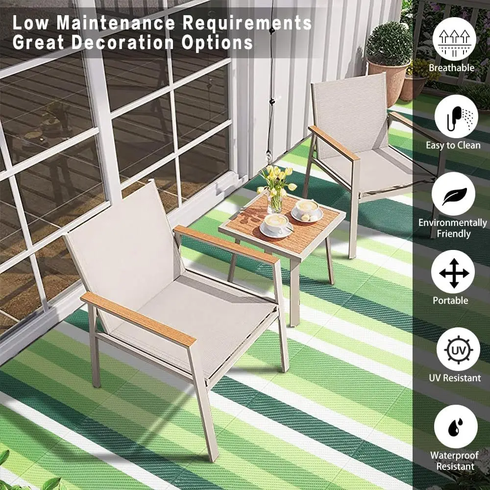Handmade Modern Bedroom Rug Non-Slip Plush Carpet with Tassel Unique PP Material Floor Mats for Kitchen Living Room Car Camping