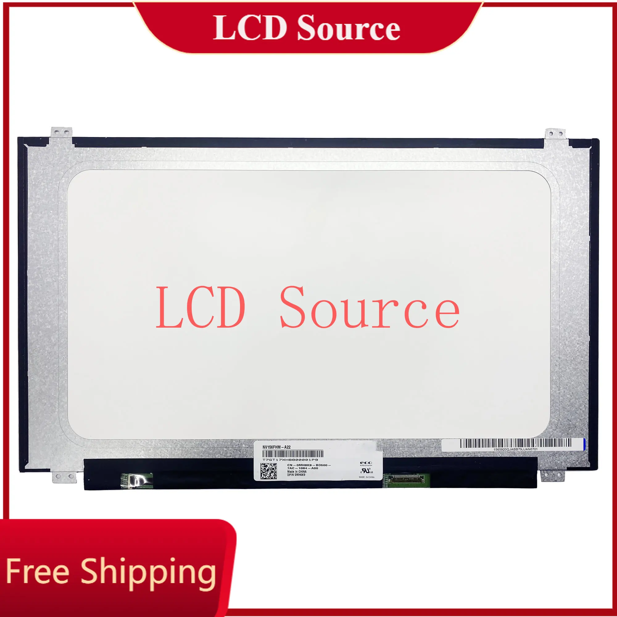 

NV156FHM-A22 NV156FHM A22 15.6'' Display Panel 1920*1080 EDP 30 Pins Laptop LCD Touch Screen