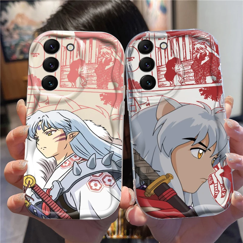 

Inuyasha Anime Popular Art For Samsung S24 S23 S21 S20 Ultra Plus FE A73 A72 A71 A51 A31 A05S A05 A04 5G Wave Oil Soft