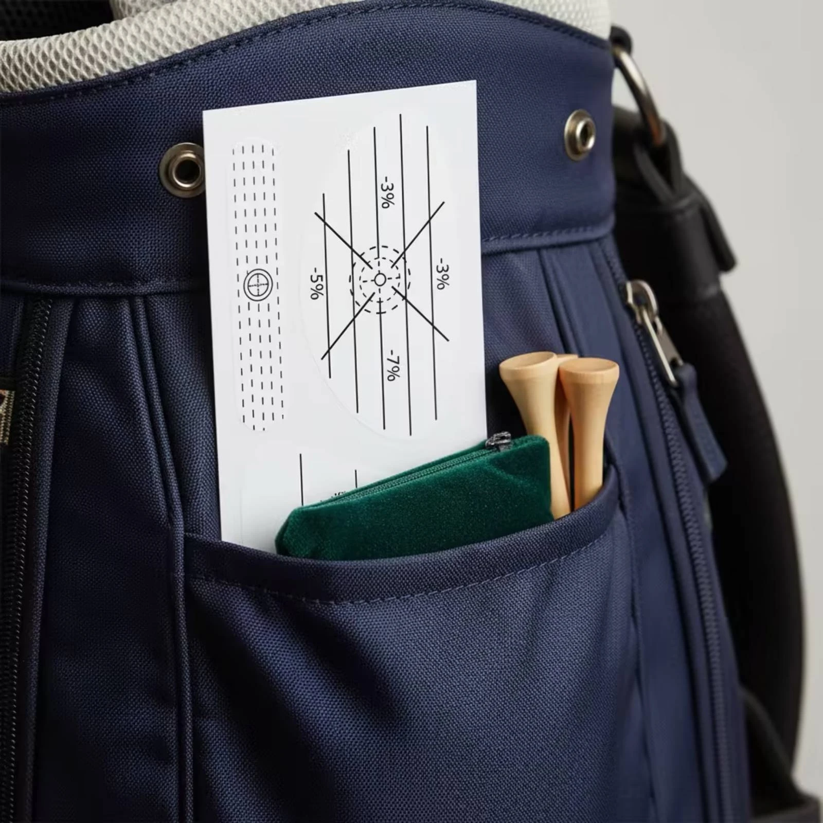 Strike Marking Sticker Sheet Removable Golf Club Strike Sticker Sports Aid Black and White Instant Visual Feedback for Golfers
