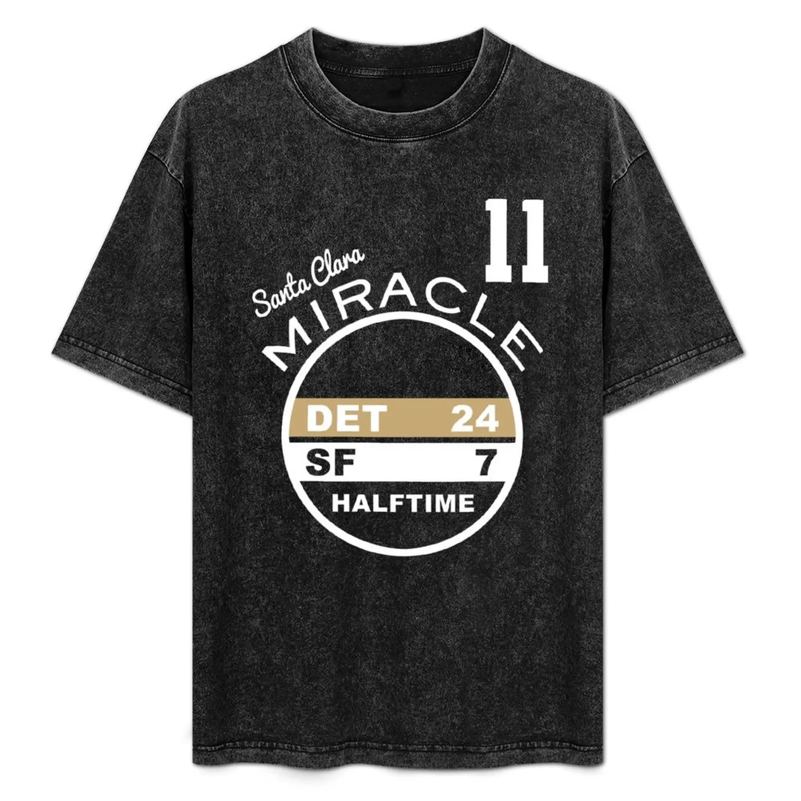 Camiseta Santa Clara Miracle DET 24 SF 7 para festivais e festas