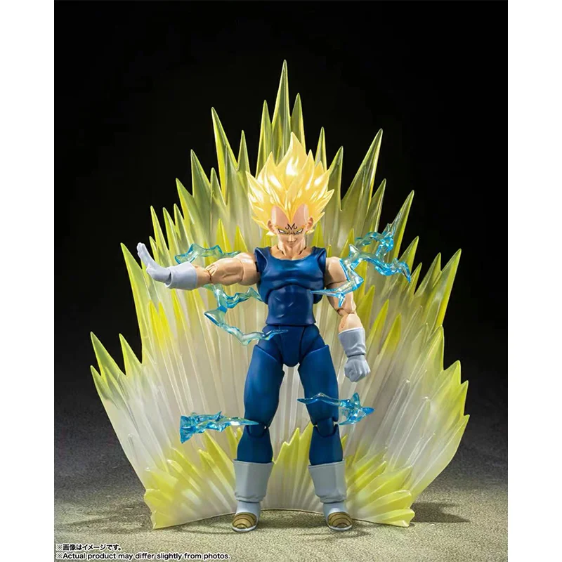 

In Stock Original Bandai S.H.Figuarts Majin Vegeta SDCC 2023 Exclusive Edition Anime Action Collection Figures Mode Toys