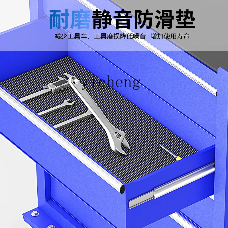 ZK tool cart auto repair toolbox trolley mobile maintenance tool cart drawer tool cabinet