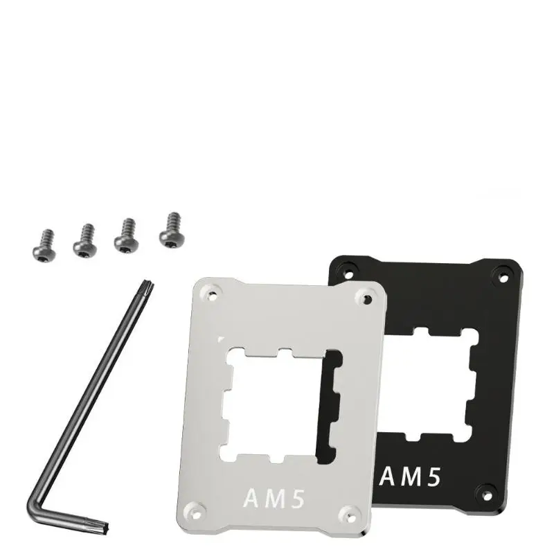 Picture 4: Aluminum Universal AM5-AMD CPU Bending Correction Buckle Cover For 7950X 7800X 7700X 7600X 7500F Desktop Chassis