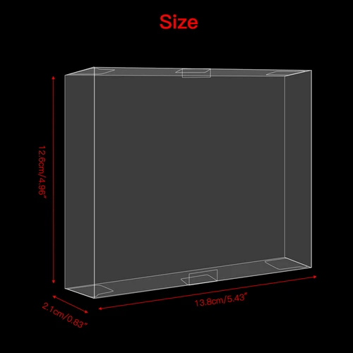 Imagen 2 del producto 10 Uds. Colección de plástico transparente cartucho de juego protector caja de tarjetas Protector de almacenamiento estuche de exposición funda para Nintendo DS NT