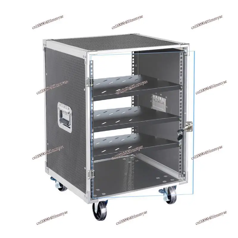 

12U/16U Power Amplifier Cabinet Home Professional Air Case 10U Outdoor Mixer KTV Audio Chassis 8U Rack