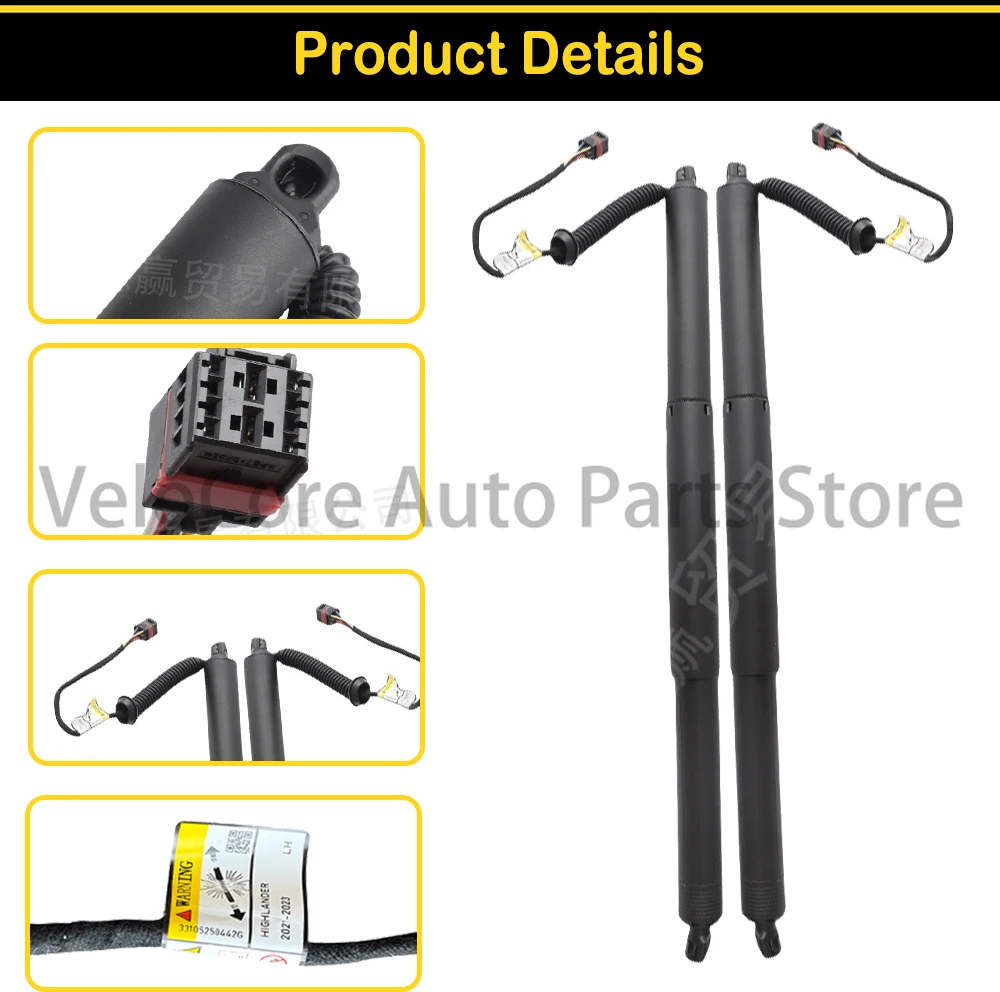 1pc or 2pcs Precision Fit Trunk Lift Support For VW ID6 ID4 2021- Electric Tailgate Left Right 12G827851A D1327