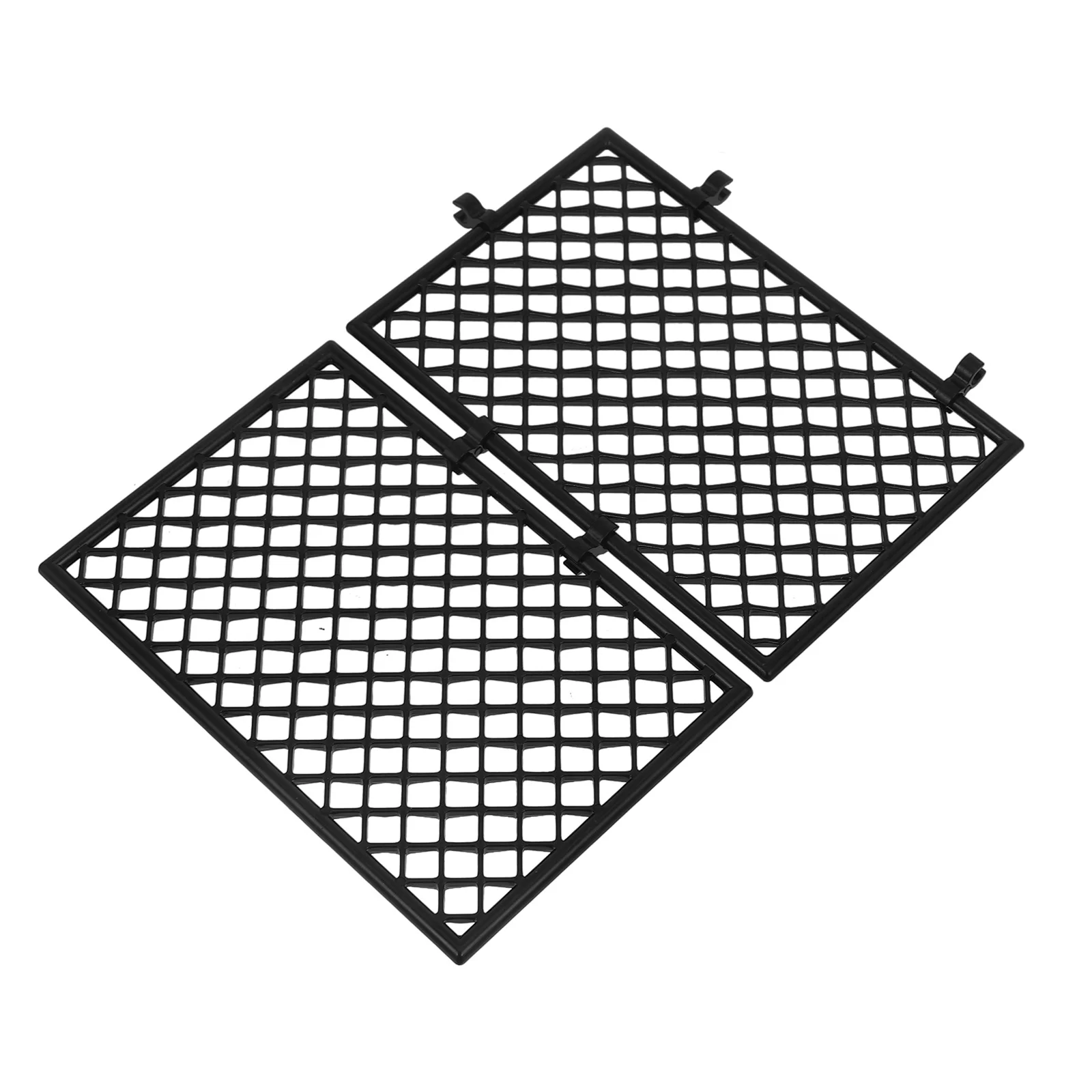 6Sets Mini Picket Fence Garden Small Animal Barrier Fence Yard Border Decorative Pathway Plastic Black Flower Edging