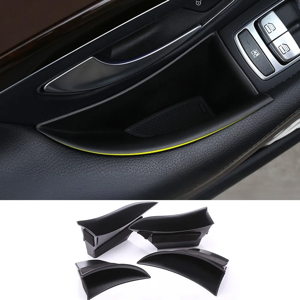 

Car Door Barrel Organizer Storage Box Card Pocket Phone Holder for Mercedes Benz S Class W222 2013-2020 Auto Interior Accessory