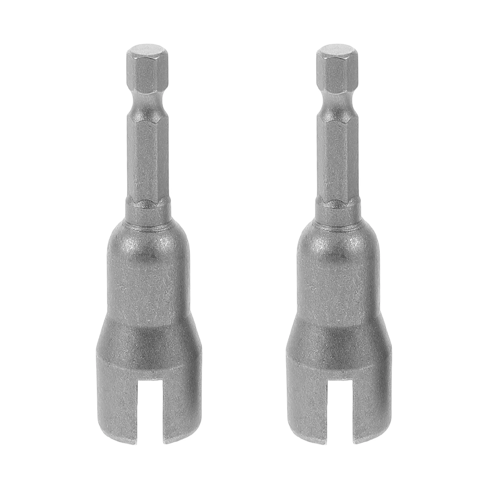 2 Pcs Bolt Socket Wing Nut Drill Bit Driver Eye Wrench Adapter Sleeve Kit Shutter