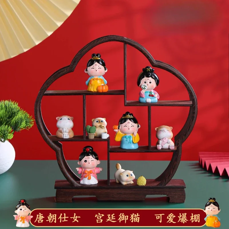 

Tang lady Forbidden City ornament gives girls gifts