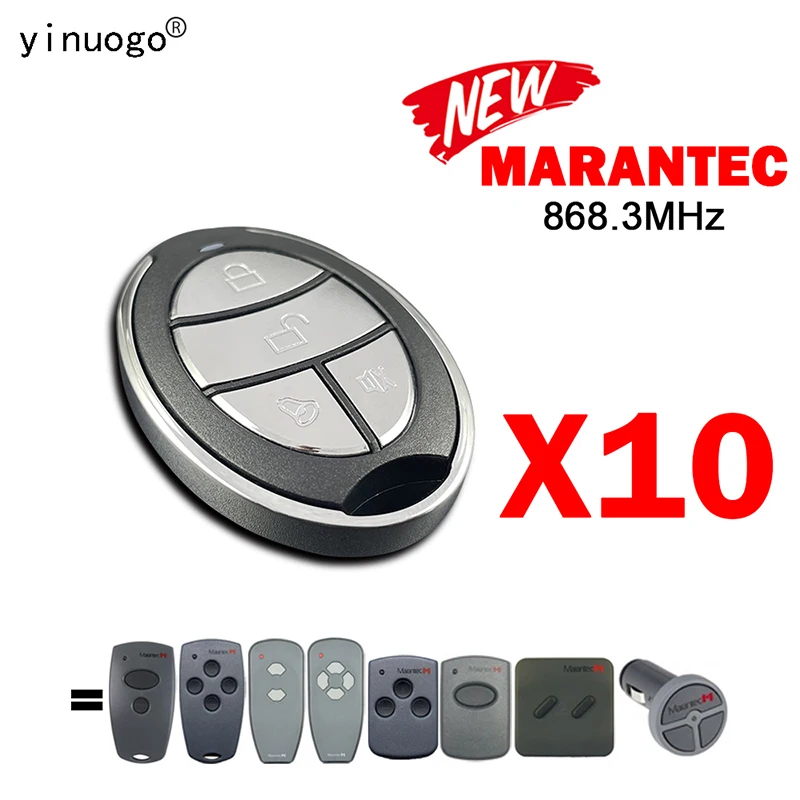 Télécommande de porte de garage Clone MARANTEC Digital 302 304 313 321 323 328 324 COMMAND 131 868 MHz