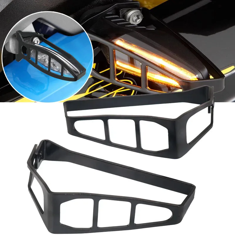 

Motorcycle Front Rear Turn Signal LED Light Protection Cover Fit For R1200GS LC ADV R1250GS Adventure RNINET R NINE T R9T