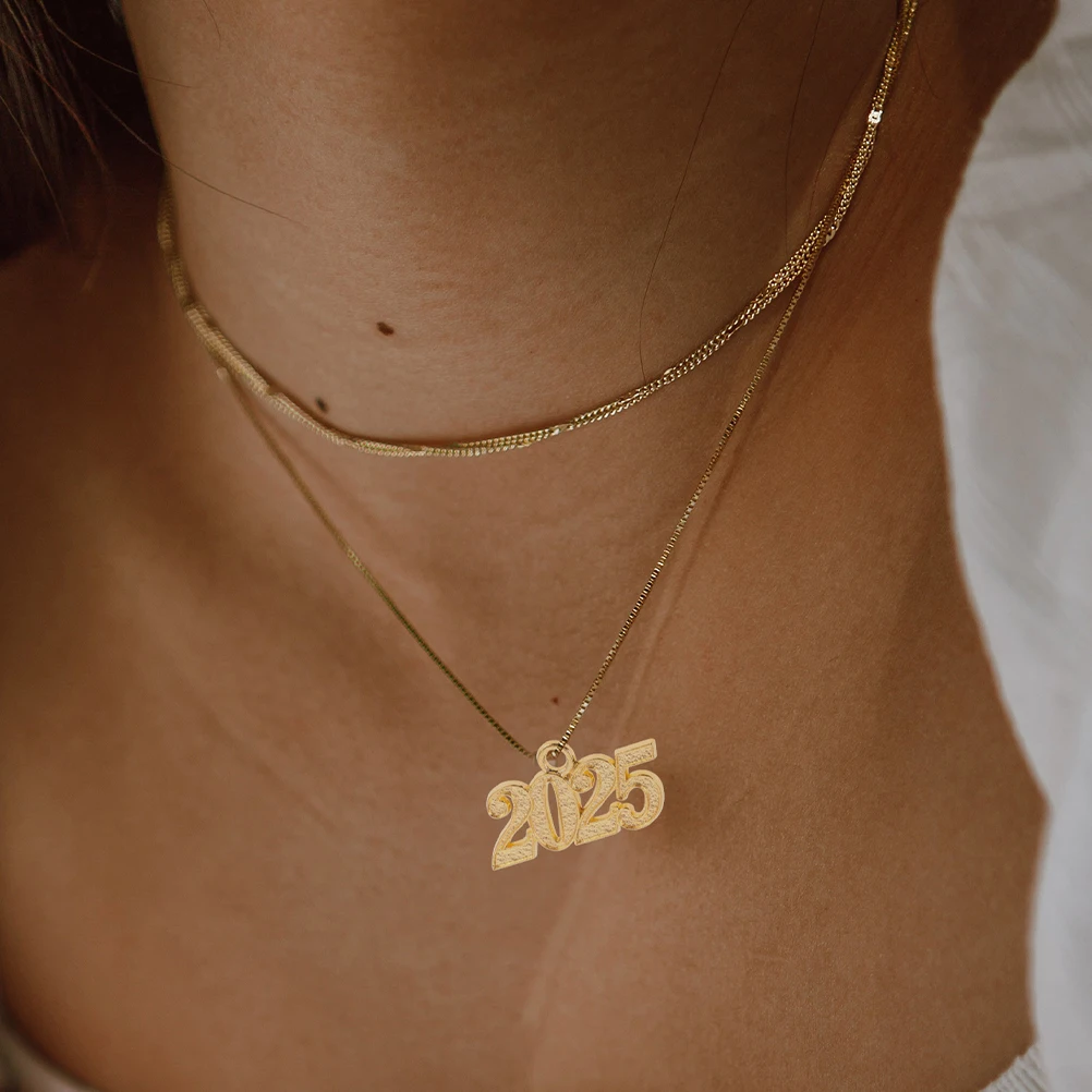 

20pcs 2025 Number Charms Zinc Alloy Diy Jewelry Making Accessories Pendant For Necklace Earrings Bracelet Keychain Craft
