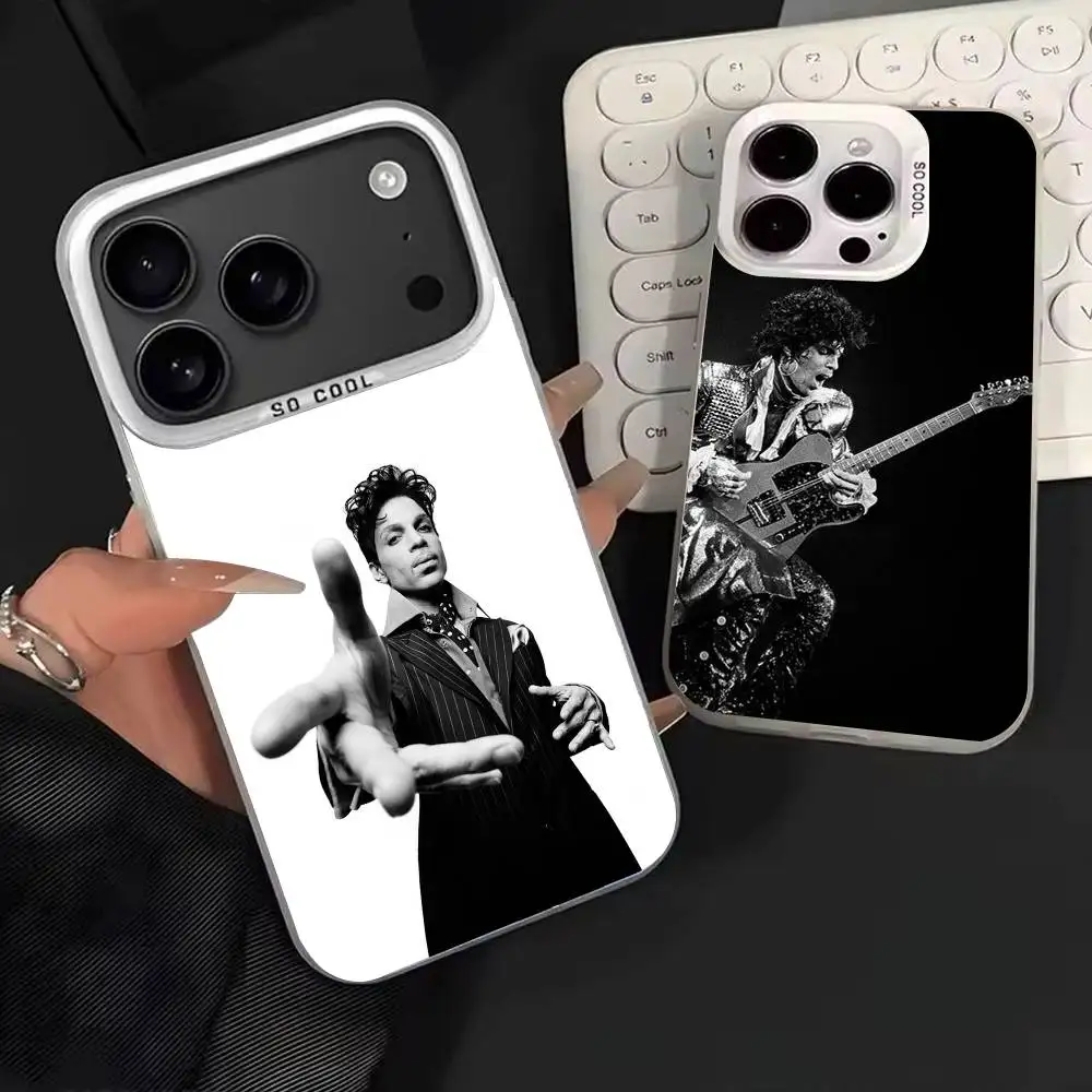 

N-Nelson P-PrinceS Rogers Phone Case For iPhone 17,16,15,14,13,12,11,Mini,Pro,E,MAX White Candy Matte Shockproof Cover