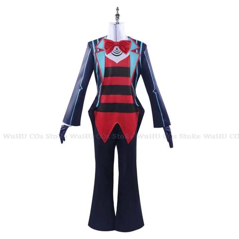 Hazbin Cosplay Hotel Vox Cosplay Hat Costume Uniform Suit Outfit Charlotte Morningstar Halloeen Suit Carnival Christmas Costume