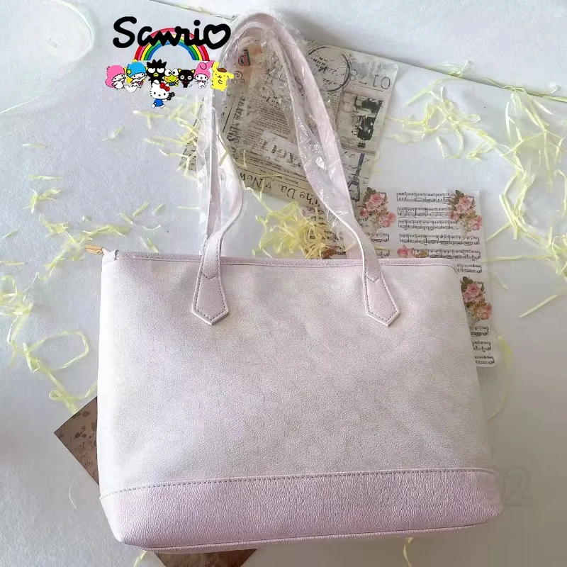 Hello Kitty New Women's Shoulder Bag Luxury Brand Fashion Trend Women's Handbag Cartoon Women's Tote Bag Large Capacity
