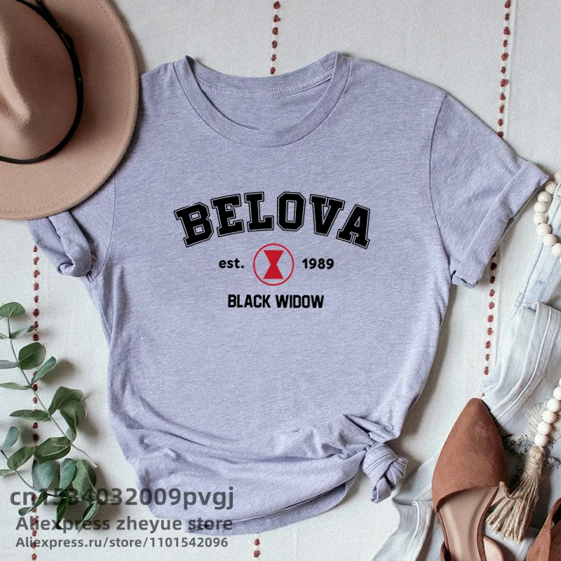 Belova Romanoff 1984 Women\'s Sweatshirt Black Widow 2021 Graphic Hoodie Marvels Streetwear Autumn Oversize Aesthetic Clothes