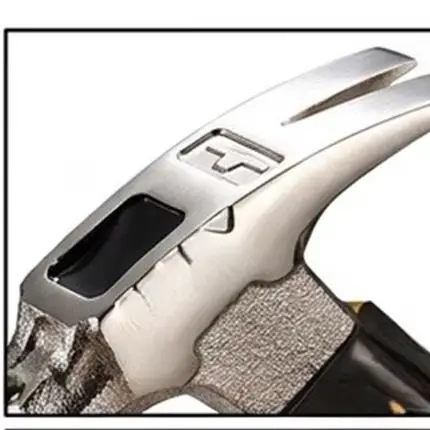 Claw Hammer Designed for Woodworking Construction and DIY Projects with Magnetic Nail Holder and Insulated Ergonomic Handle