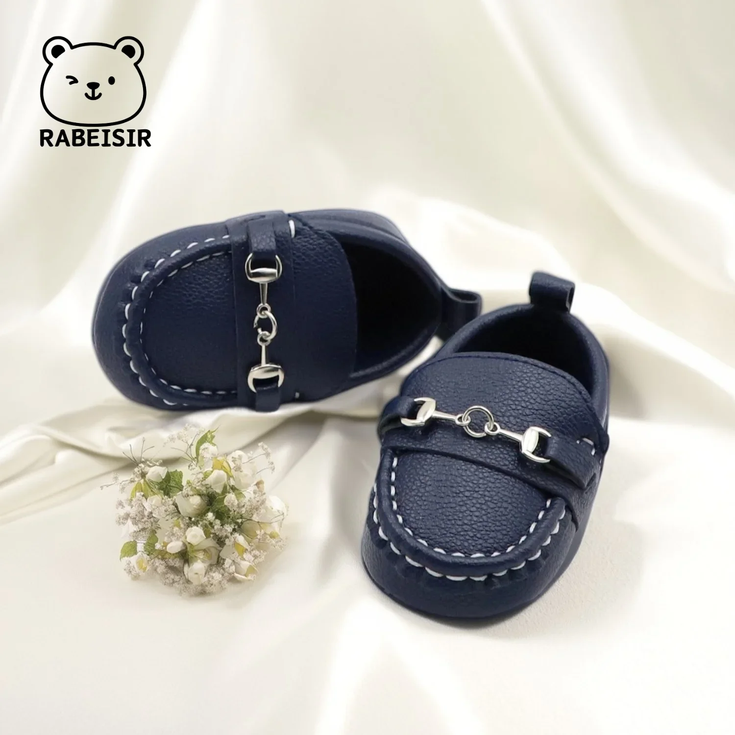 أحذية أطفال رجالية، أحذية فول ريترو، أحذية مشي للأطفال، 6-12-18 شهرًا، نعل ناعم، مضادة للانزلاق، قابلة للتنفس