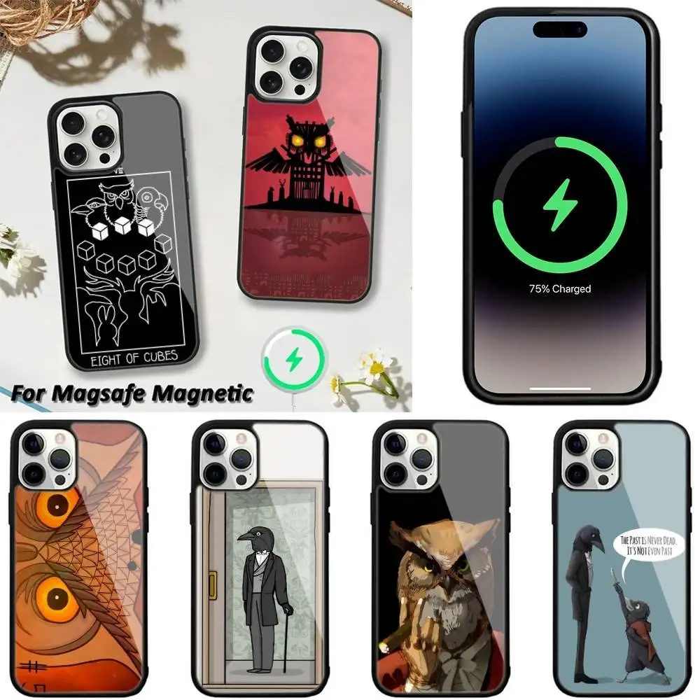 

R-Rusty Lake Game Phone Case For iPhone 16,15,14,13,12,11,Plus,Pro,Max,Mini Magsafe Magnetic Wireless Charging
