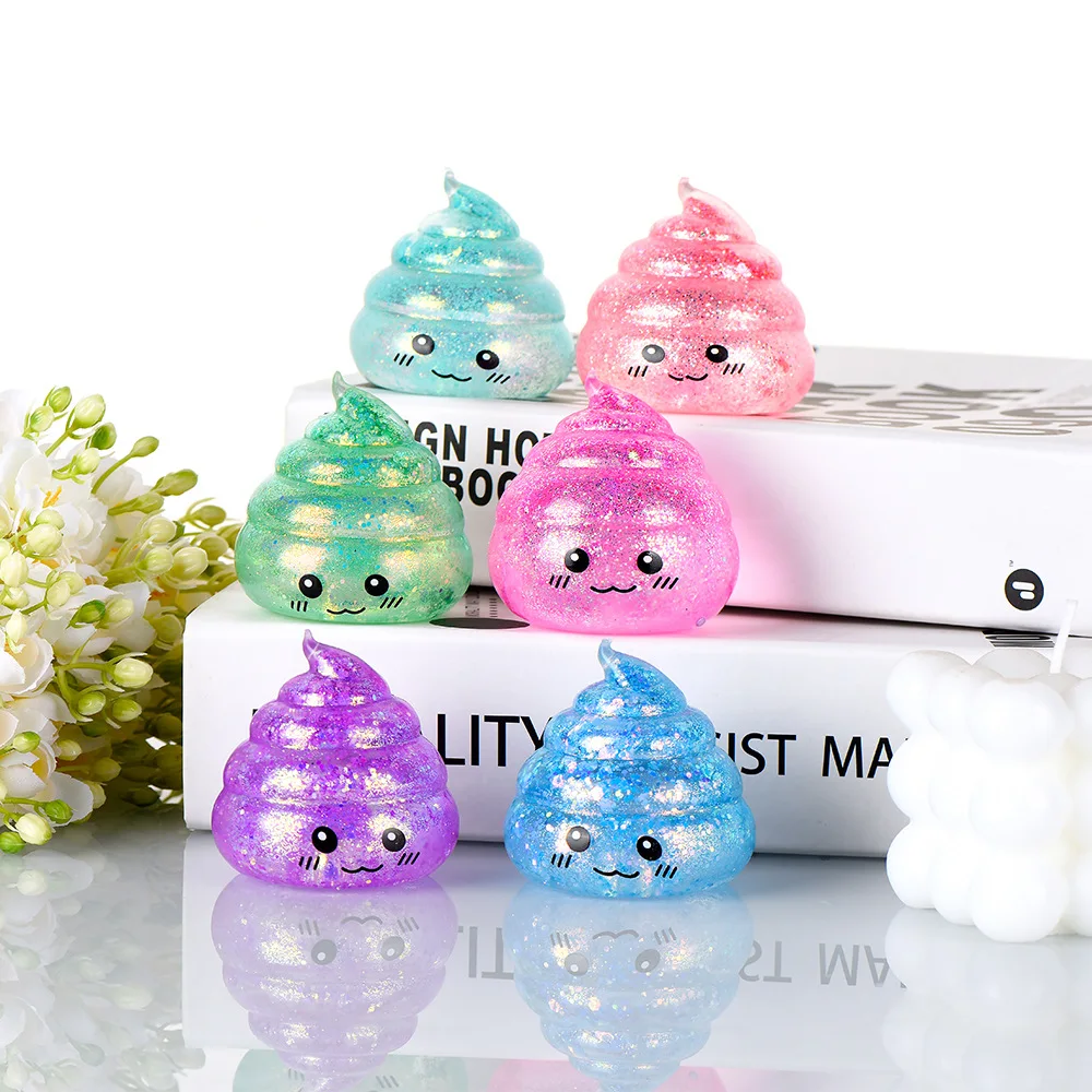 Neuartige Squishy Po-Stressbälle, Maltose-Spielzeug, Lustige Dehnbare Quetsch-Fidget-Spielzeuge für Erwachsene, Stressabbau, Scherzgeschenk – Detail 5