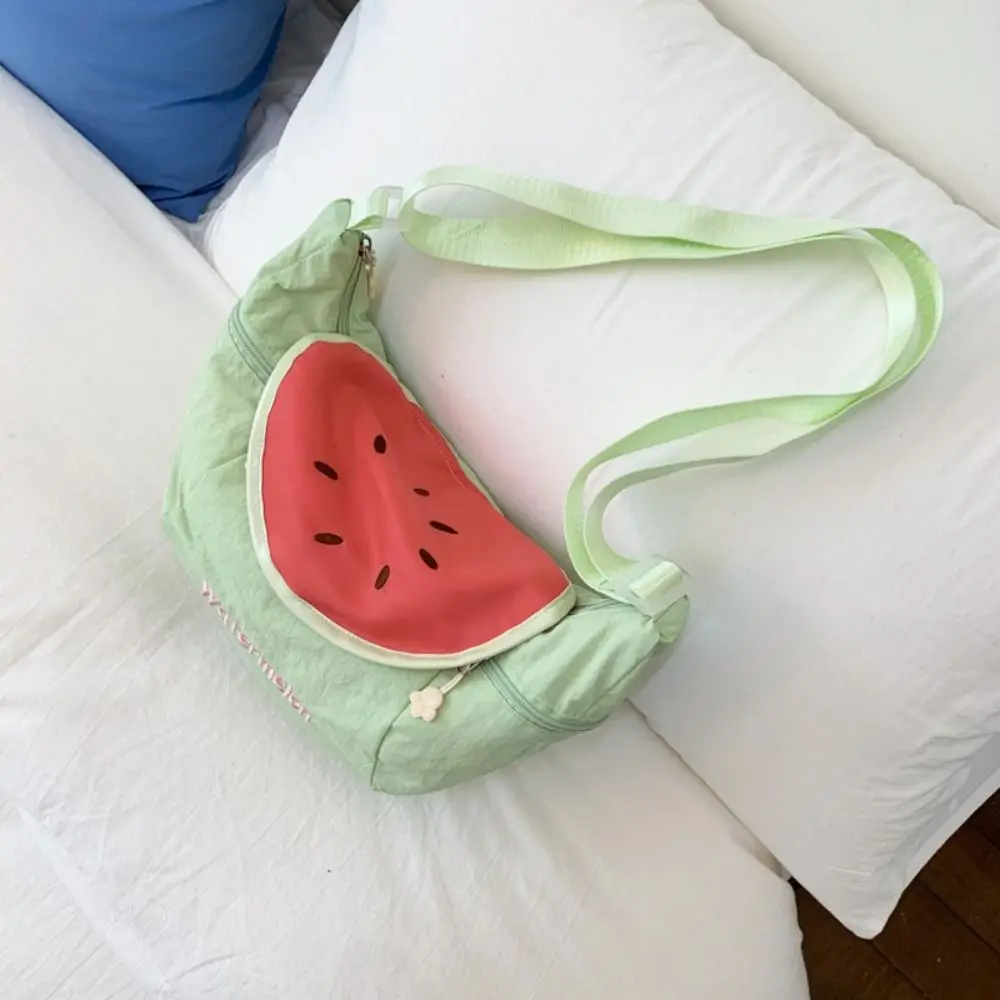 

Нейлоновая сумка через плечо в корейском стиле, легкая тканевая сумка-мессенджер большой вместимости, сумка-тоут, креативная сумка через плечо в форме фрукта