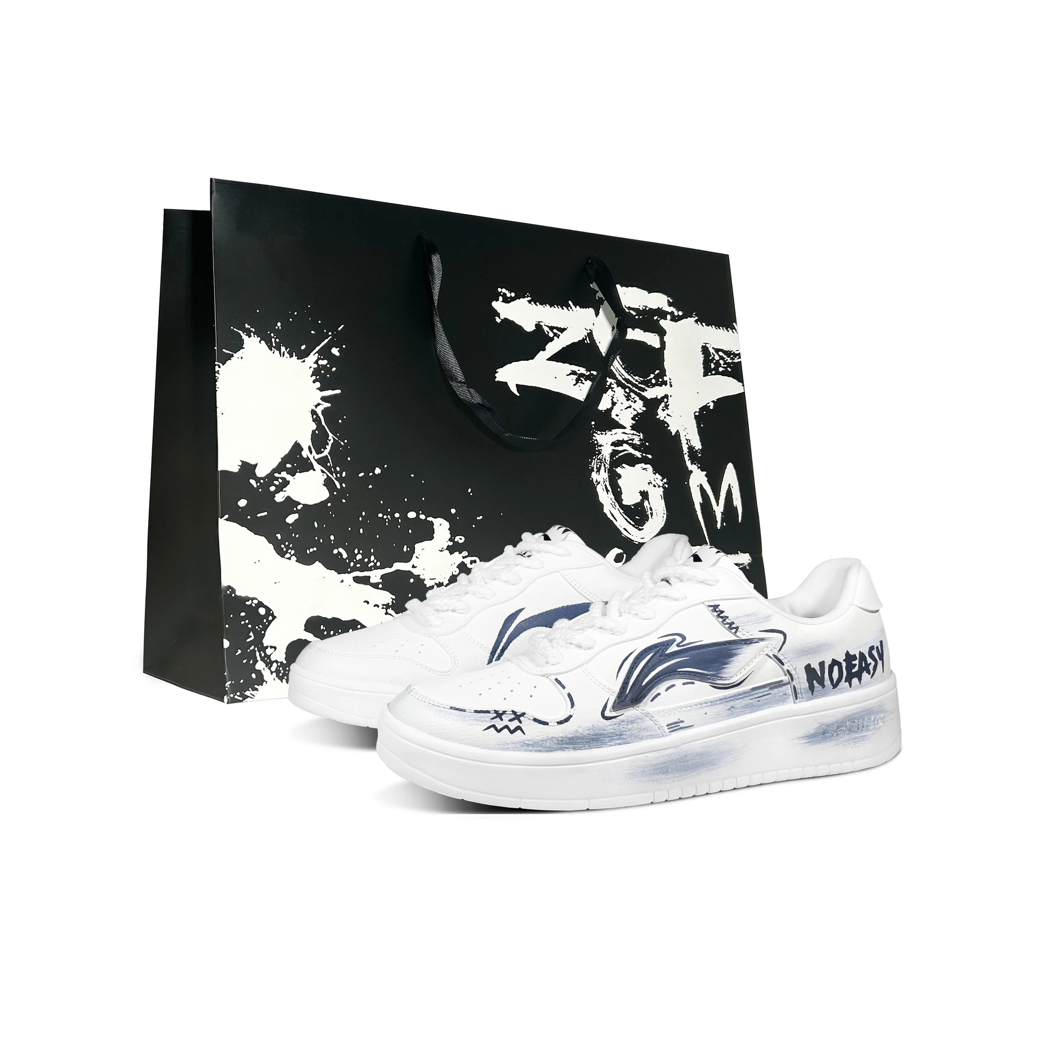 Li Ning Floating Boat Irresistible Slip Resistant, Abrasion Resistant, Height Increasing AGCS419-1(Team-288BOX)