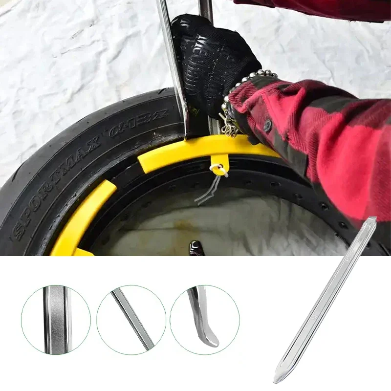 Tire Iron Spoon Changing Lever Tool Tire Heavy Duty Lever Tire Repair Tool Rim Lifter Changer Motorcycle Bike Scooter Bicycle