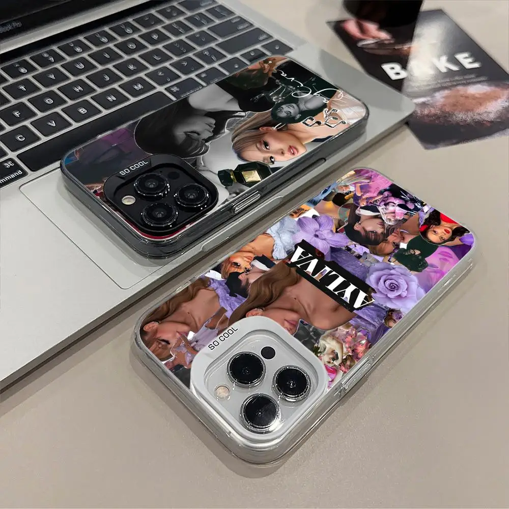 

Fashion Ayliva Translucent Mobile Phone Case for iPhone 17 16 15 14 13 12 11 X XR XS Air Pro Max Plus Colorful Cover