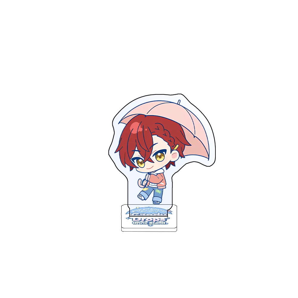 Anime Bungo Stray Dogs 10cm Acrylic Stand Keychain Q Version Umbrella Tabletop Ornament Room Decor Chibi Figure Cute Gift - view 2