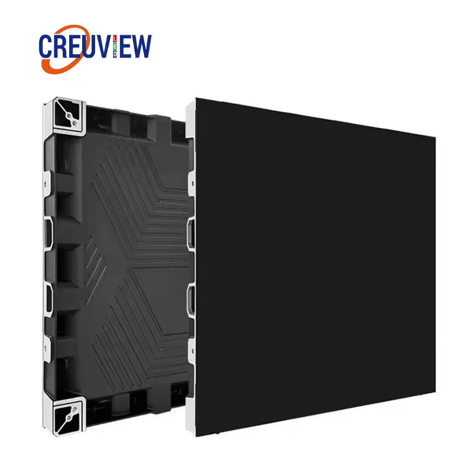 HD P1.25P1.56P1.95P2.6P2.976 داخلي ثابت COB LED عرض خزانة حجم 500x500mm لوحات الإعلان فيديو شاشة LED