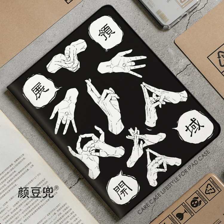 

Gojo Satoru Anime Jujutsu для iPad Air 45 Mini 5 6, роскошный силиконовый чехол для Pro 13 12,9 11 для iPad 10th Protective Pro13 11 дюймов