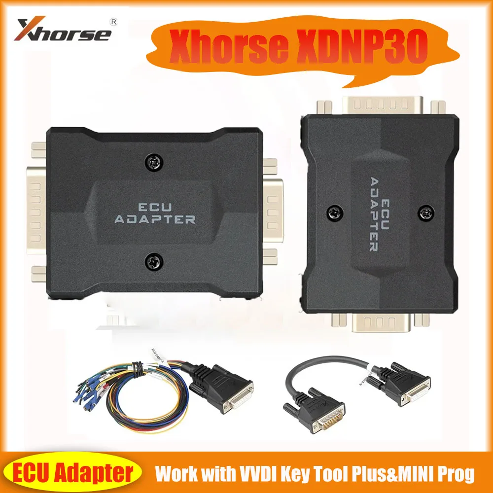 Xhorse XDNP30 New ECU Adapter and Cable work with VVDI Key Tool Plus and MINI Prog XDNP30 Xhorse For Bosch Support F Series type