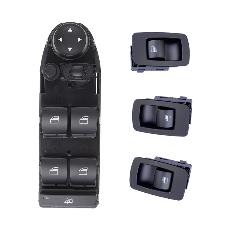 Car Window Control Switch Electric Glass lifter Control Buttons For BMW E70 E71 X5 X6 2007-2014 Car Accessories