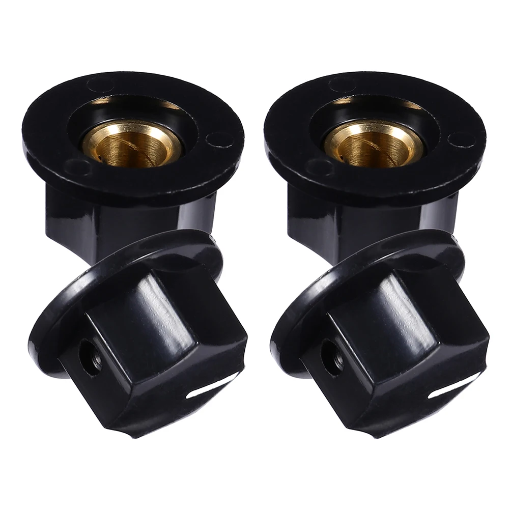 

4Pcs Tone Control Knobs for Electric Guitar Bakelite Material Lightweight Design Practical and Durable Control Knob