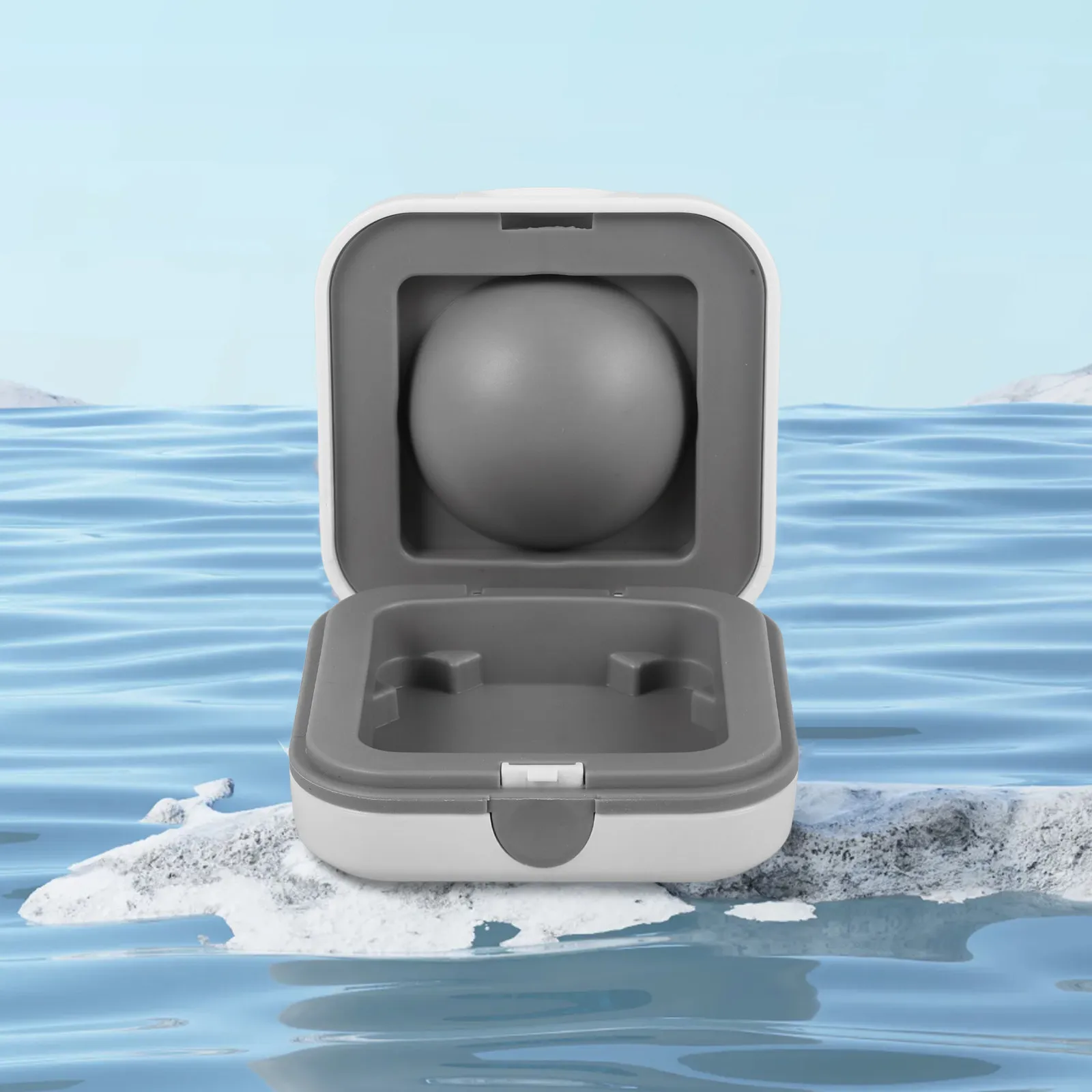 Hearing Aid Protective Case Sturdy ABS PVC Construction Waterproof Drop Resistant Compact Travel Hearing Aid Storage Box Small