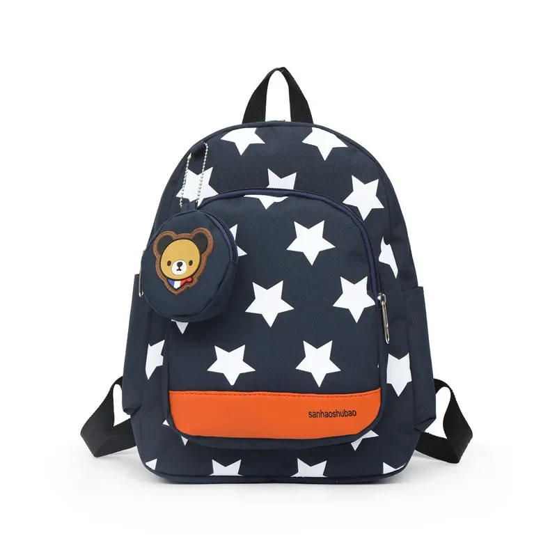 Fashion Star Print Kids Backpack Girls Boys Kindergarten Backpack Small Hanging Bag Kid Bag Toddler Backpack for Kids