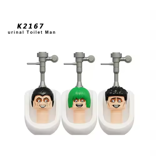 New KDL SWAT Skibidi Toilet Man Figures Anime Block Toys TvMan Titan Cameraman Speakerman Bricks Model Toy Birthday Gift - Image 13