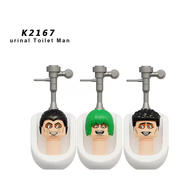 New KDL SWAT Skibidi Toilet Man Figures Anime Block Toys TvMan Titan Cameraman Speakerman Bricks Model Toy Birthday Gift - Image 13