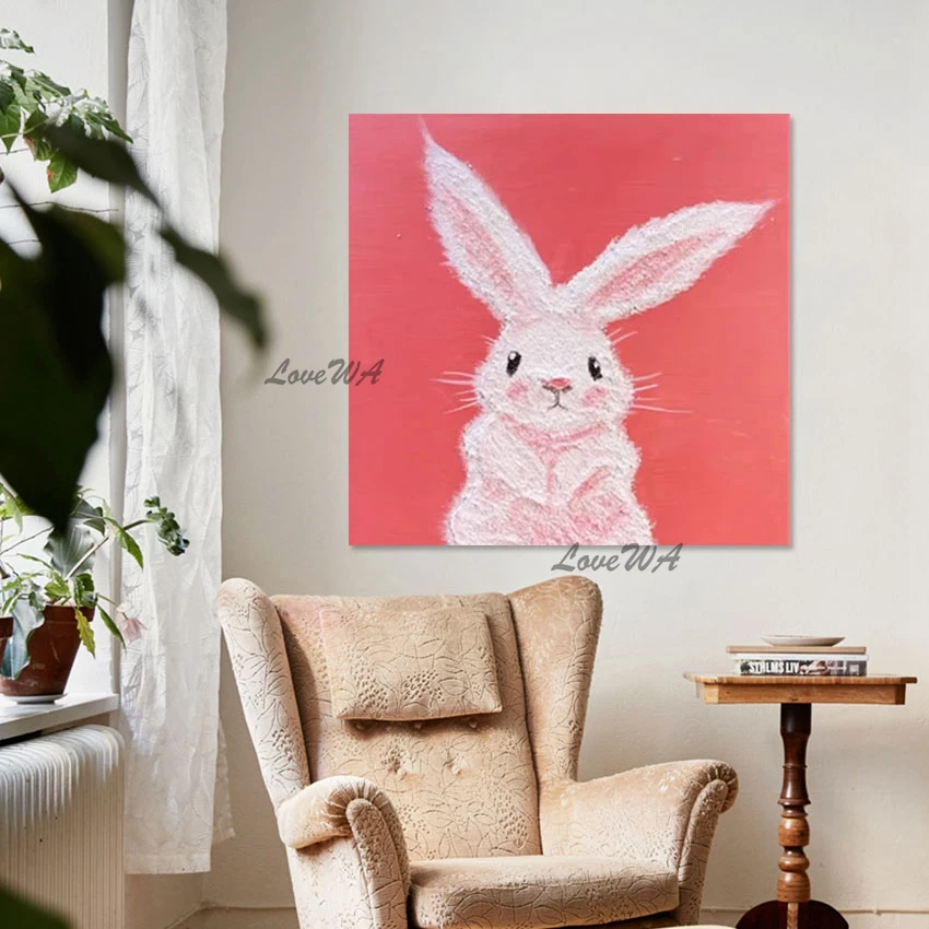 

Красочная текстура картина художественное ремесло без рамы акриловый текстурированный холст картины маслом животное абстрактное украшение офисной стены произведение искусства