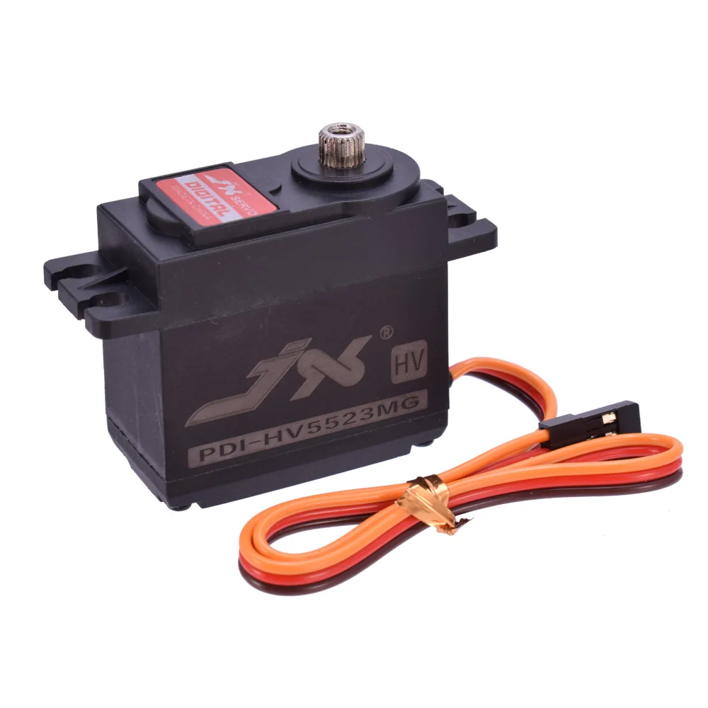 JX PDI-HV5523 HV haute tension 23kg engrenage métallique servo numérique à noyau avec couple élevé pour voiture RC Robot avion Drone