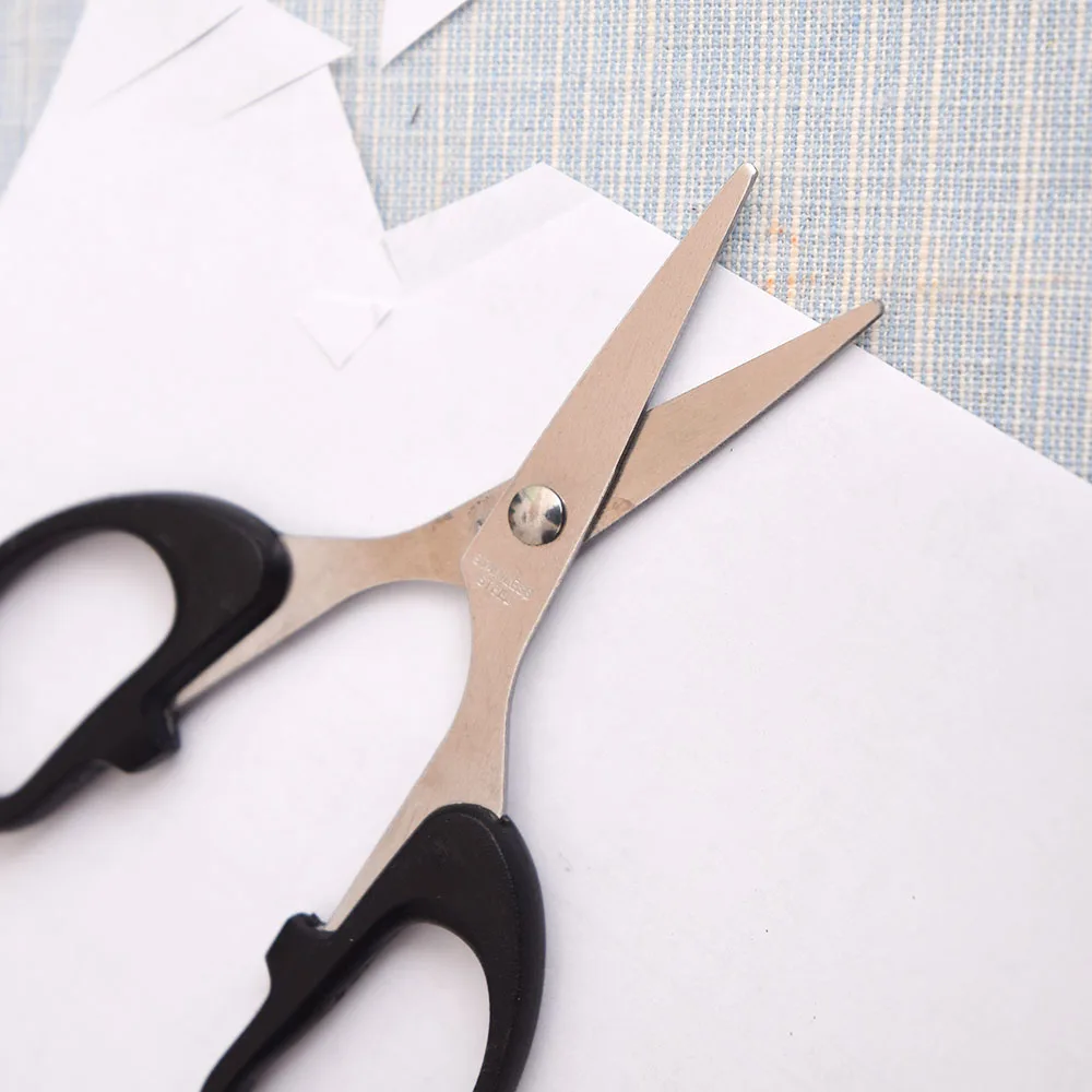 Precision Peeling Embroidery Scissors Ergonomic Lightweight Small Eyebrow Shear Home Kitchen Tools For Diy Embroidery Projects