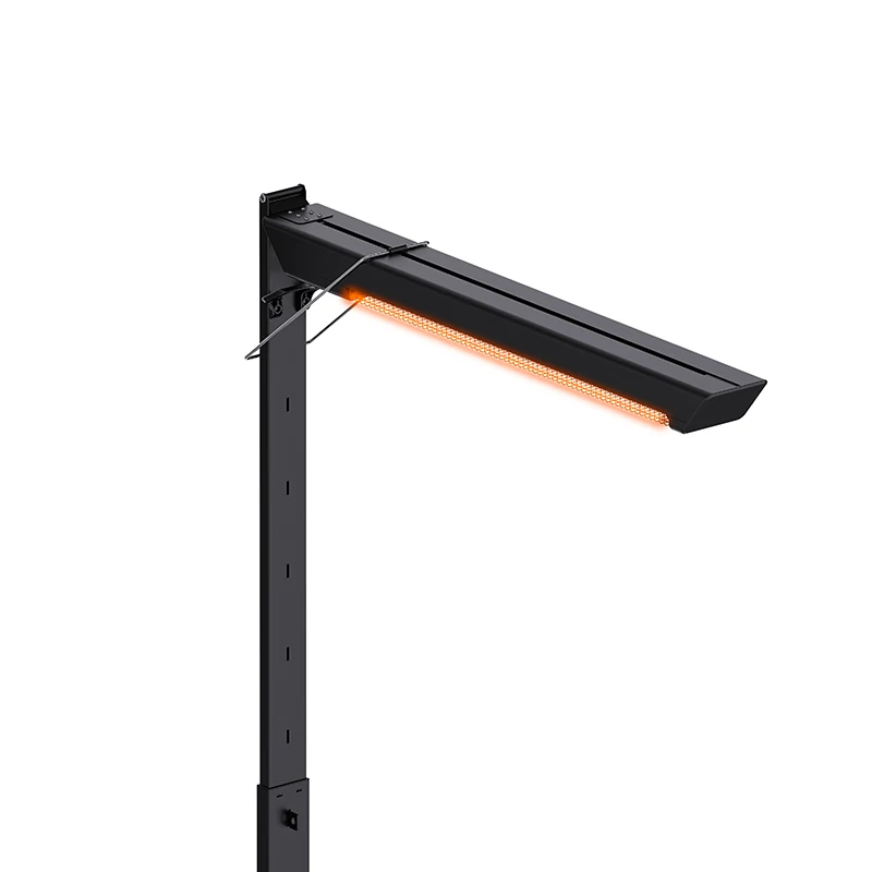 Outdoor Standing Courtyard Infrared Electric Telescopic Patio Heater High Quality 2000W 2500W Outdoor Garden