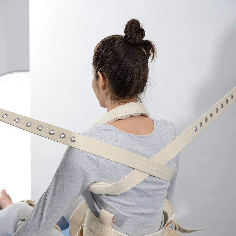 병원 침대 사용 환자 신경학 환자를 위한 조정 가능한 어깨 고정 스트랩 어깨 자기 구속 벨트