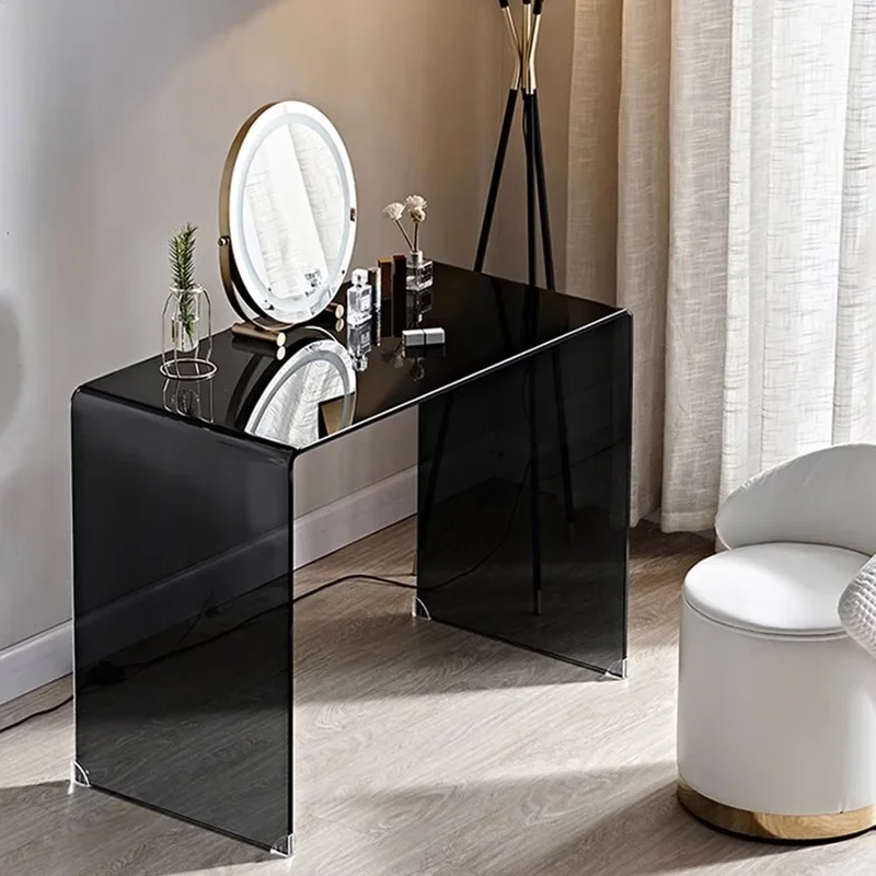 Organizer Miniature Dressing Table Nordic Style Rustic Black Makeup Dressing Table Woman Modern Home Furniture