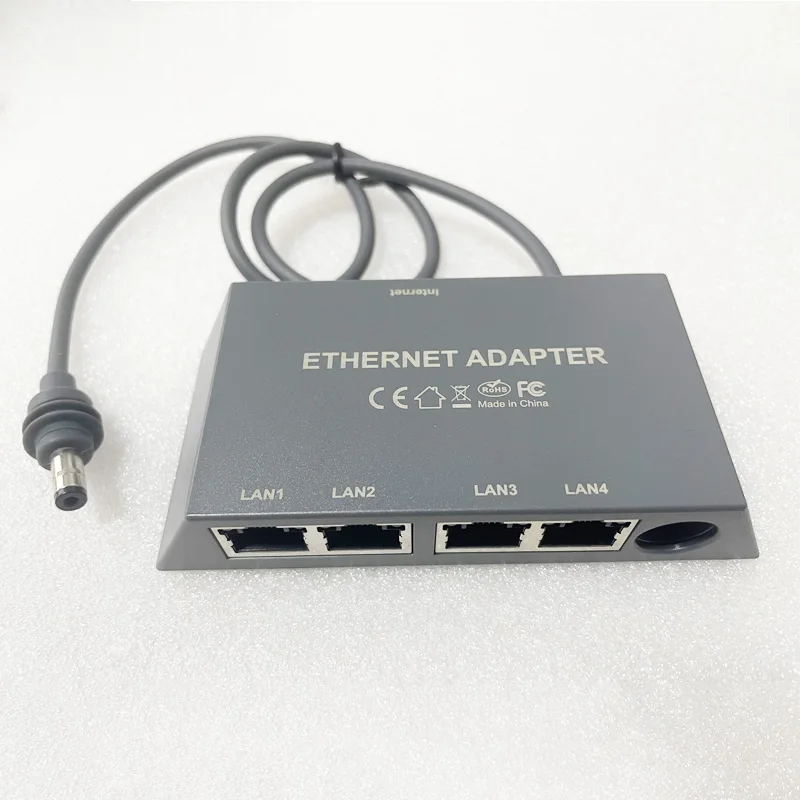 Adaptador Ethernet GEN3 Ethernet Gigabit Quad Port RJ45/MINI Starlink