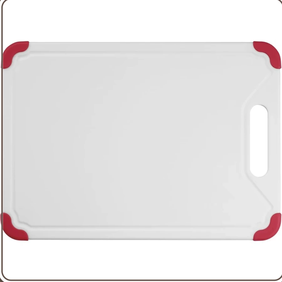 

13" Board with Red Trim, White